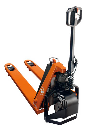 Electric driven low lifting hand pallet truck for effortless pallet handling